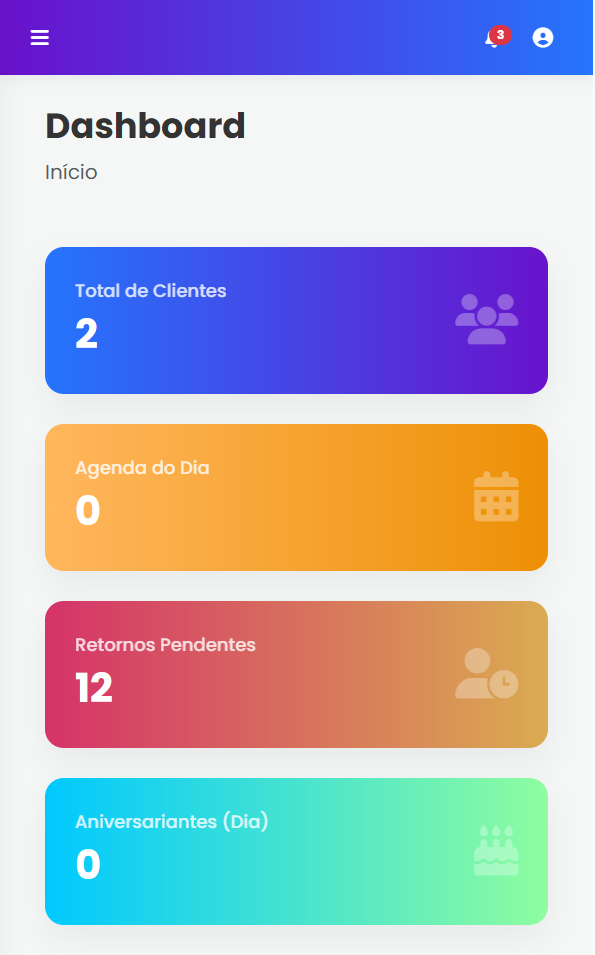 Agenda Mister Clínica no Celular